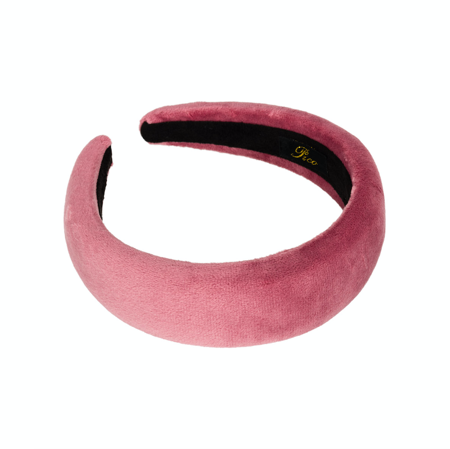 Emma Plain Velvet Hårbøjle
